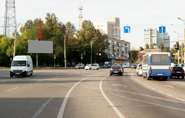Беклайт 8x4,  107А,вул. Запорізьке Шосе - вул. Шинна, біля світлофору, в напрямку ТРЦ ДАФІ