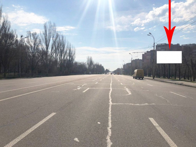 Щит 6x3,  037A,вул. Запорізьке шосе, в районі буд. №38, рух в напрямку ТЦ ЕПІЦЕНТР