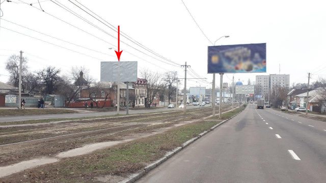 Щит 6x3,  s071B,вул. Робоча, в районі буд. №14, рух до центру