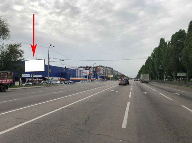 Щит 6.2x3.15,  t091B,Запорізьке шосе, біля ТЦ ЕПІЦЕНТР, на світлофорі