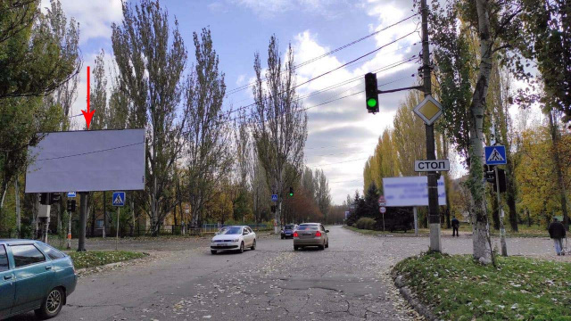 Щит 6x3,  Mg05B,перехрестя вул. Промислова та Лермонтова (навпроти буд. 4 по вул. Лермонтова)