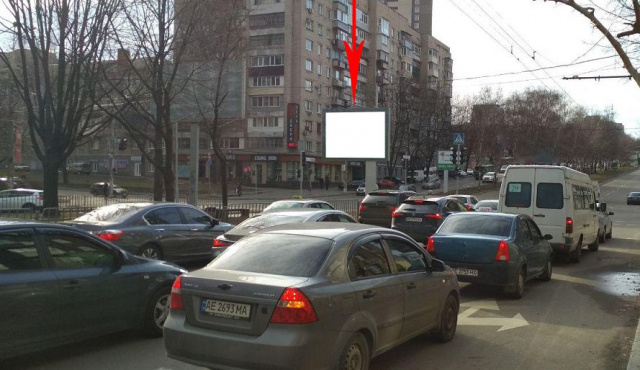 Скролл 3.14x2.32,  087A2,просп. Олександра Поля - вул. Володимира Антоновича, рух вгору