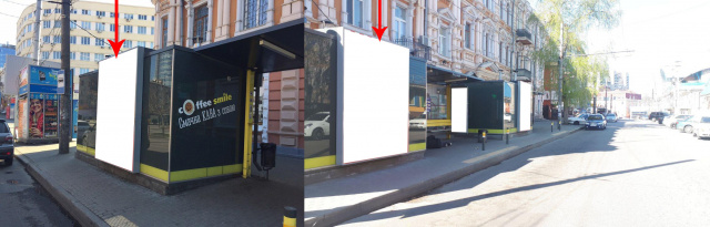 Зупинка 2.67x2,  Zdp003C2,Глінки вул., буд. 15, перед бульв.Європейський