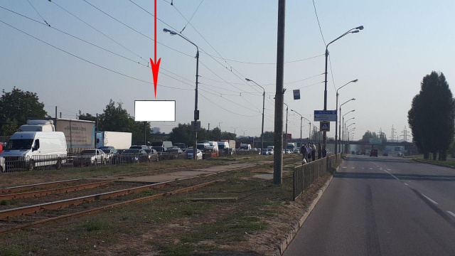 Щит 6x3,  059B,вул. Донецьке шосе, в районі буд. №19, рух у бік вул. Березинська