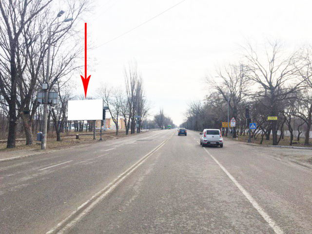 Щит 6x3,  t102B,вул. Аеропортівська, перед Запорізьким шосе, біля світлофору