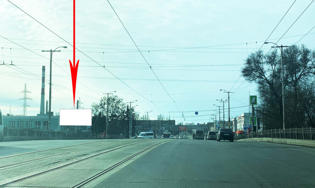 Щит 6x3,  Zp005B,Соборний просп., біля мосту через р. Мокра Московка