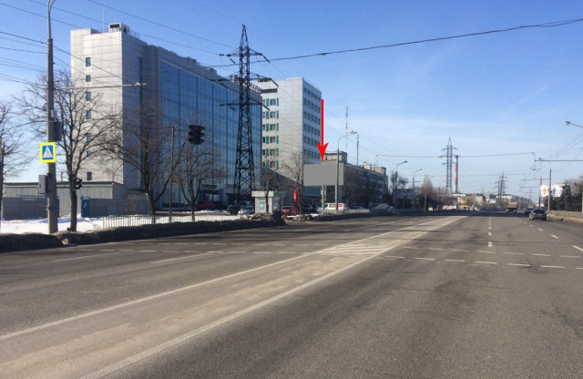 Щит 6x3,  s167Б,вул. Набережна Заводська (меблі Прогрес), в бік Червоного Каменя