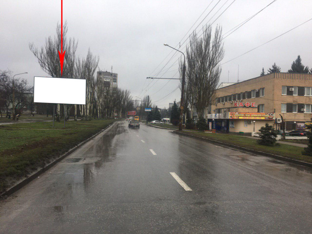 Щит 6x3,  Zp029A1,Космічна вул. - Олександра Говорухи вул., біля автсалону AUDI