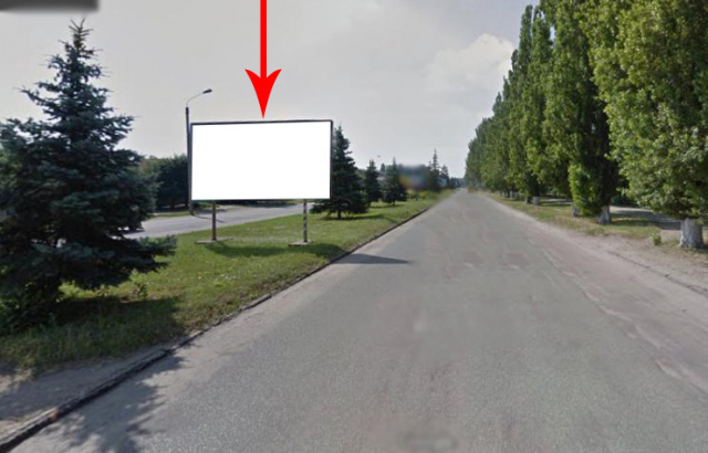 Щит 6x3,  Нп25А1,просп.Електрометалургів - вул.Некрасова, напрямок руху в центр