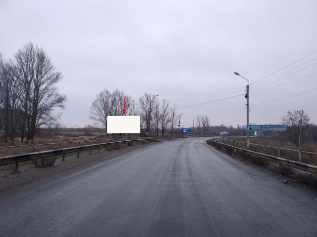 Щит 8x4,  Нп35B, виїзд з міста в сторону м.Дніпро, рух в напрямку виїзду з міста  (біля АЗС ОККО)_Арх
