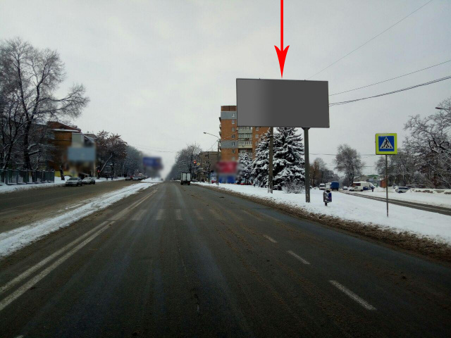 Щит 6x3,  t159A,просп. Івана Мазепи (Петровського) - вул. Костя Гордієнка, напрямок до виїзду з міста, перед світлофором