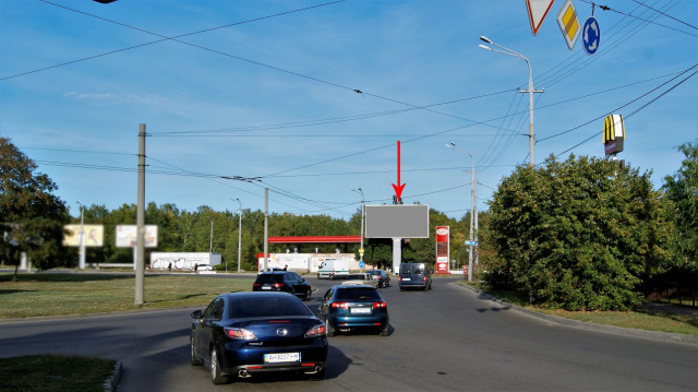 Беклайт 8x4,  106А,Набережна Перемоги АЗС Рубікс, МАКДОНАЛДС, БІЛЛА, КОМФІ, в центр