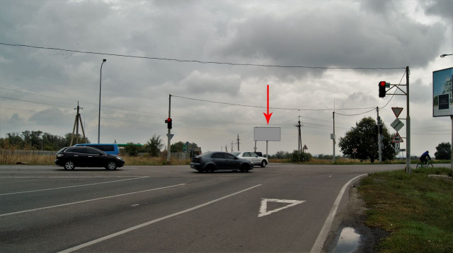 Щит 6x3,  s144А,вул. Яснополянская (АЗС ЮКОН, з аеропорту), біля світлофора