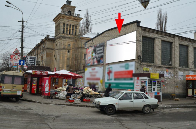 Щит 6x3,  080A2,пл. Старомостова (Островського) МАКДОНАЛДС, площина праворуч, вгорі