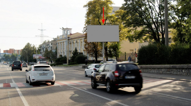 Щит 6x3,  109А,вул. Запорізьке Шосе 20 - вул. Високовольтна, з центру, рух від ТРЦ ДАФІ