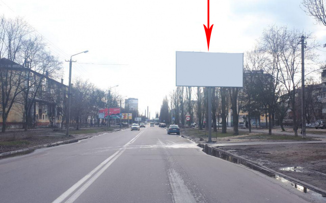 Щит 6x3,  s121A,просп. Петра Калнишевського, в районі буд. 4