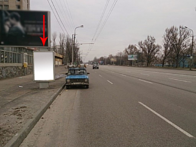 Сітілайт 1.2x1.8,  C10Б,Набережна Перемоги, 44