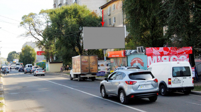Щит 6x3,  103А,вул. Калинова, 11Б - просп. Слобожанський (Газ. Правда), ринок