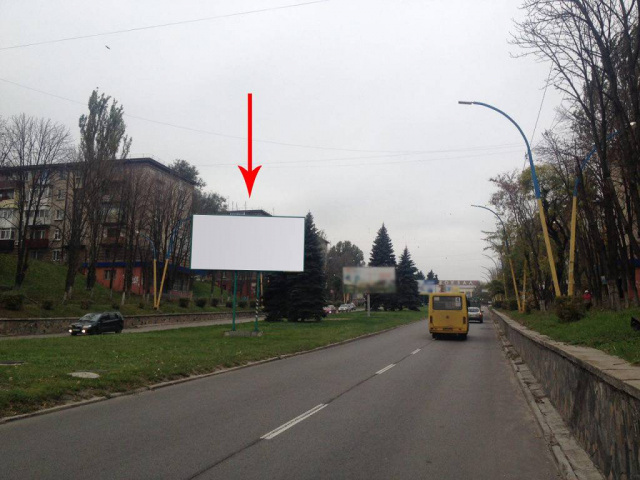 Щит 6x3,  дз70А2,просп. Свободи, 95, рух до залізничного вокзалу