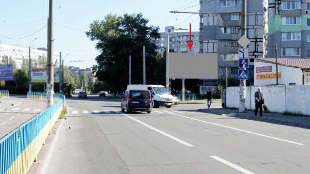 Щит 6x3,  096А,просп. Миру - вул. Усенко, 1 ж/м Лівобережний - 2