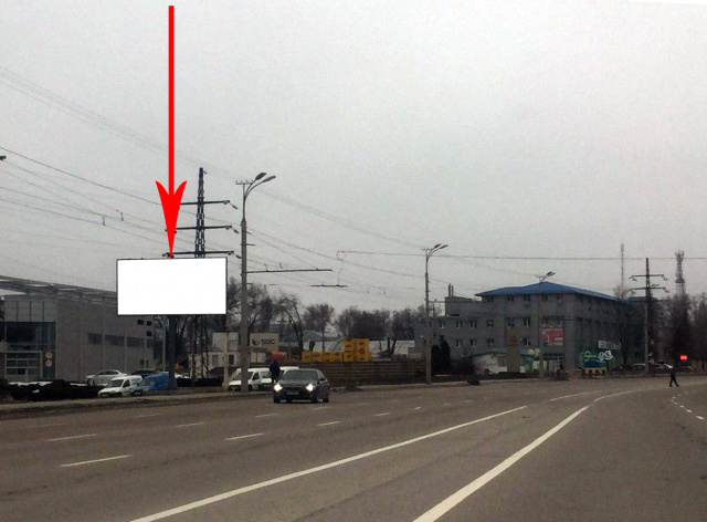 Щит 6x3,  t090B,Запорізьке шосе, 28, біля автосалону "Лексус"