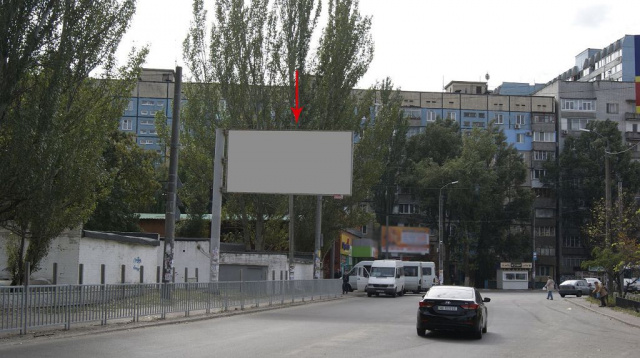 Щит 6x3,  073Б,пров. Парусний, 3, рух від набережної Заводської