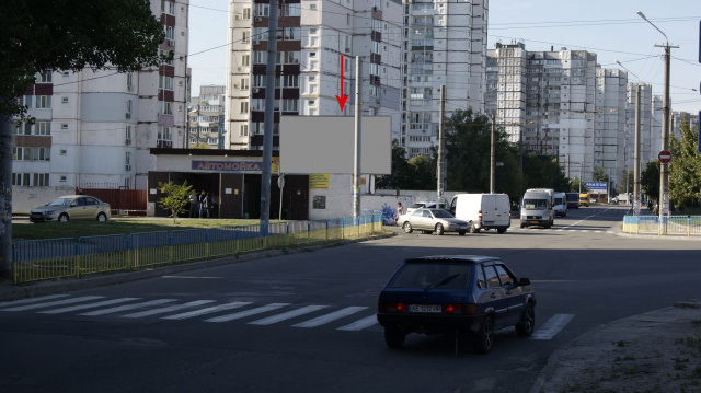 Щит 6x3,  096Б,просп. Миру - вул. Усенко, 1 ж/м Лівобережний - 2