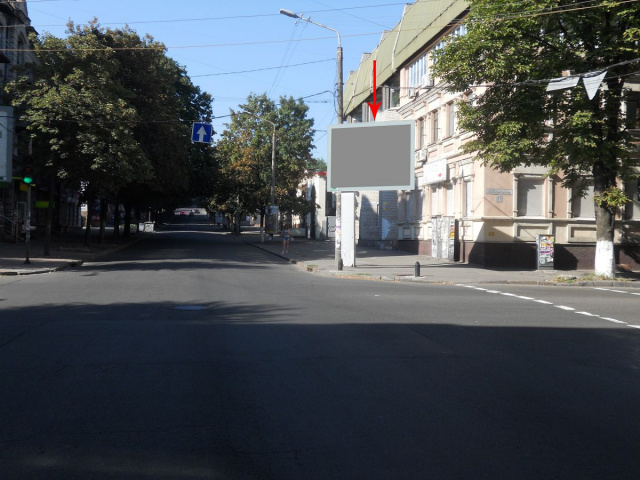Скролл 3.14x2.32,  s010А2,вул. М. Грушевського (К. Лібкнехта) - вул. Старокозацька (Комсомольська), біля світлофора