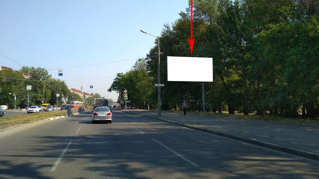 Щит 6x3,  t213A,просп. Богдана Хмельницького, в районі Парку імені Богдана Хмельницького