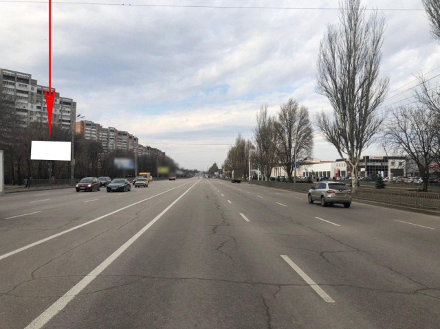 Щит 6x3,  098B,Запорізьке шосе - вул. Мукаша Салакунова