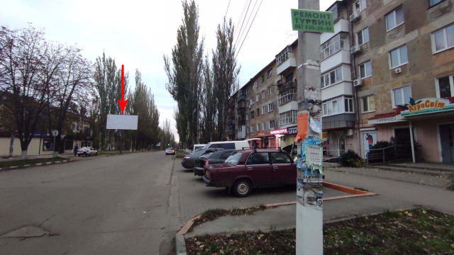 Щит 6x3,  Mg04B,поблизу спортивного клубу Надія по вул. Лермонтова (навпроти буд. 23 по вул. Лермонтова