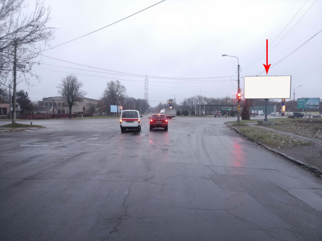 Щит 6x3,  Нп36A,на перехресті вул. Першотравневої та вул. Патріотів України