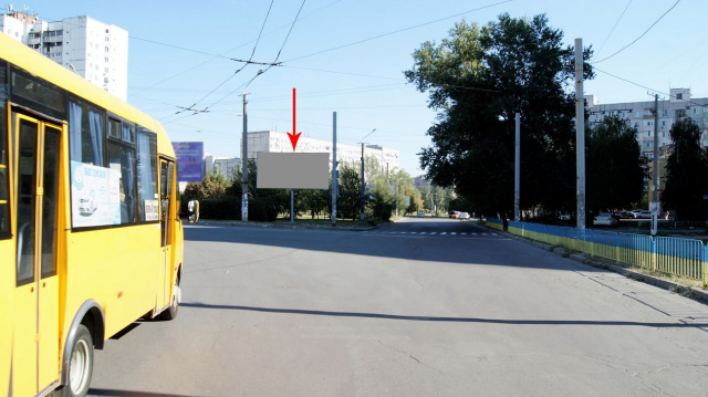 Щит 6x3,  s100А,просп. Миру - вул. М. Міхновського (Щербини), до центру