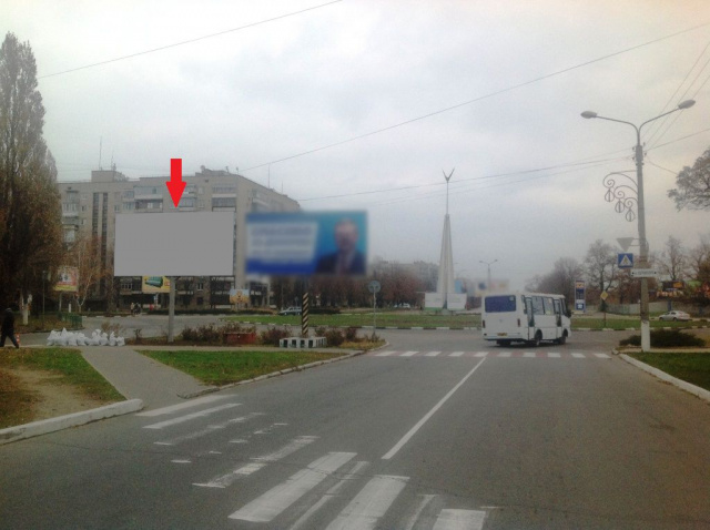 Щит 6x3,  Нп1А2,пр.Трубників, 2 на розділовій смузі