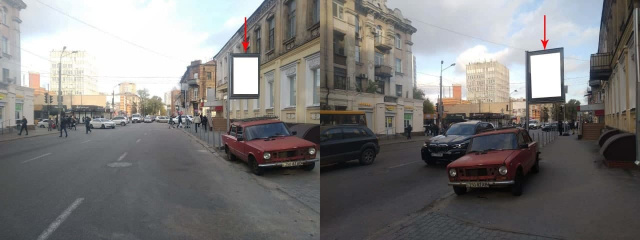Сітілайт 1.2x1.8,  t241B,вул. В'ячеслава Липинського в районі буд. 6