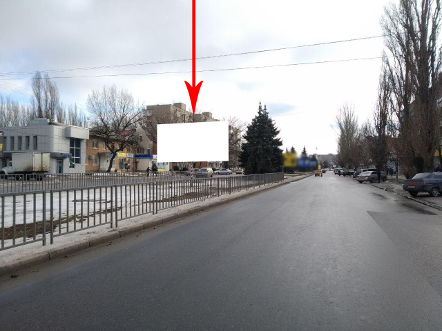 Щит 6x3,  Нп22А1,просп.Електрометалургів, навпроти буд. №9, напрямок руху в центр