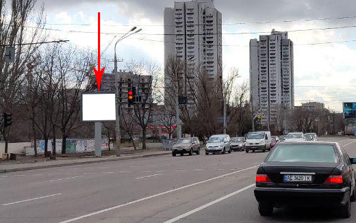 Беклайт 3.14x2.32,  t144B,вул. Набережна Перемоги навпроти буд. 102 Д